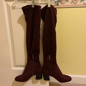 Vince Camuto Faux Suede Over-the-Knee Boots